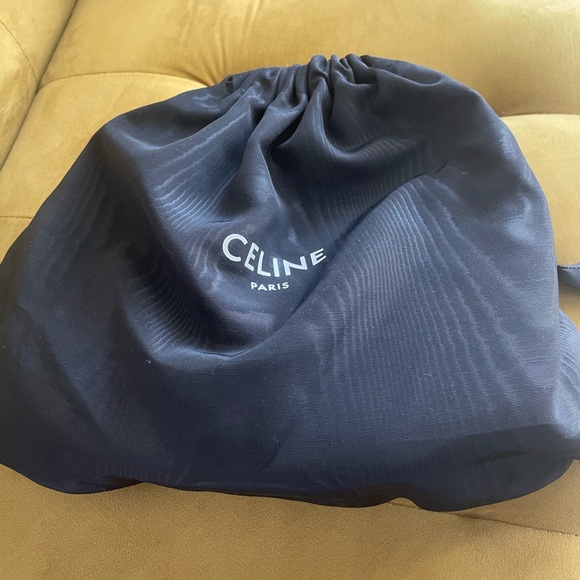 Celine AVA bag in triomphe canvas and calfskin white - Picture 4 of 9